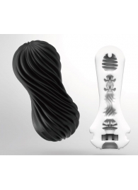 Мастурбатор FLEX Rocky Black с плотным рельефом - Tenga - в Новомосковске купить с доставкой