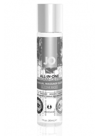 Массажный гель ALL-IN-ONE Massage Oil Sensual нейтральный - 30 мл. - System JO - купить с доставкой в Новомосковске