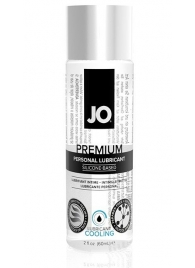 Охлаждающий лубрикант на силиконовой основе JO Personal Premium Lubricant Cooling - 60 мл. - System JO - купить с доставкой в Новомосковске