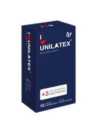 Ультрапрочные презервативы Unilatex Extra Strong - 12 шт. + 3 шт. в подарок - Unilatex - купить с доставкой в Новомосковске