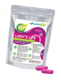 Возбуждающие капсулы Ladys Life - 2 капсулы (0,35 гр.) - SuperCaps - купить с доставкой в Новомосковске