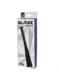 Чёрная плеть BLAZE WHIP BLACK - Dream Toys - купить с доставкой в Новомосковске