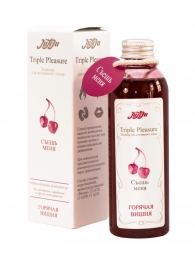 Эликсир Triple Pleasure  Горячая вишня  - 130 гр. - JULEJU - купить с доставкой в Новомосковске