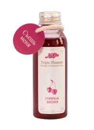 Эликсир Triple Pleasure  Горячая вишня  - 65 гр. - JULEJU - купить с доставкой в Новомосковске