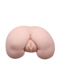 Вагина и анус с вибрацией CrazyBull Vagina and Anal - Baile - в Новомосковске купить с доставкой