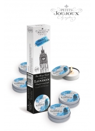 Набор из 5 свечей Petits Joujoux London с ароматом ревеня, амбры и чёрной смородины - MyStim - купить с доставкой в Новомосковске