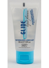 Интимная смазка на водной основе Glide - 30 мл. - HOT - купить с доставкой в Новомосковске