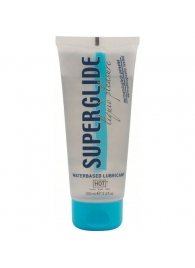 Интимная смазка на водной основе Superglide - 100 мл. - HOT - купить с доставкой в Новомосковске