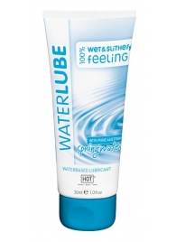 Гель-смазка на основе чистой родниковой воды WaterLube - 30 мл. - HOT - купить с доставкой в Новомосковске