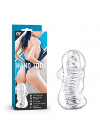 Прозрачный мастурбатор M for Men Hand Tool - Blush Novelties - в Новомосковске купить с доставкой