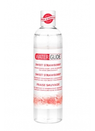 Лубрикант на водной основе с ароматом клубники SWEET STRAWBERRY - 300 мл. - Waterglide - купить с доставкой в Новомосковске