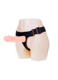 Телесный фаллоимитатор на трусиках Jessica Strap-On - 15,5 см. - Baile - купить с доставкой в Новомосковске