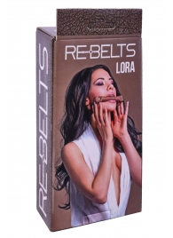 Кляп-трензель Lora с металлическими кольцами - Rebelts - купить с доставкой в Новомосковске