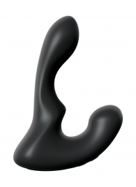 Черный анальный вибростимулятор P-Spot Milker - 14 см. - Pipedream - в Новомосковске купить с доставкой