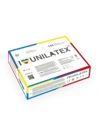 Разноцветные ароматизированные презервативы Unilatex Multifruits - 144 шт. - Unilatex - купить с доставкой в Новомосковске