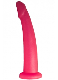 Розовый стимулятор простаты из геля - 18 см. - LOVETOY (А-Полимер) - в Новомосковске купить с доставкой