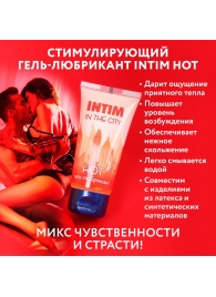 Стимулирующий гель-лубрикант Intim Hot - 60 гр. - Биоритм - купить с доставкой в Новомосковске