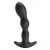 Черный анальный стимулятор простаты с вибрацией Special Anal Massager - 14,5 см. - Baile - в Новомосковске купить с доставкой