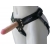 Черный пояс-трусики с двумя насадками  Экзотик-Linda  - 15,5 и 10,5 см. - LOVETOY (А-Полимер) - купить с доставкой в Новомосковске