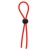 Красное эрекционное лассо с одной бусинкой-утяжкой STRETCHY THICK LASSO - Dream Toys - в Новомосковске купить с доставкой