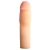 Телесная насадка-удлинитель на пенис PERFORMANCE 1.5INCH COCK XTENDER - 16 см. - Blush Novelties - в Новомосковске купить с доставкой