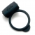 Темно-серое эрекционное кольцо Vibrating Love Ring с вибрацией - Fifty Shades of Grey - в Новомосковске купить с доставкой