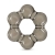 Дымчатое эрекционное кольцо Stay Hard Thick Bead Cock Ring - Blush Novelties - в Новомосковске купить с доставкой