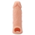 Телесная насадка EXTENDER WITH BALL STRAP 5.5 - 14 см. - Dream Toys - в Новомосковске купить с доставкой