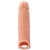 Телесная насадка EXTENDER WITH BALL STRAP 6.5 - 17 см. - Dream Toys - в Новомосковске купить с доставкой