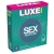 Ребристые презервативы LUXE Royal Sex Machine - 3 шт. - Luxe - купить с доставкой в Новомосковске
