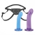 Страпон унисекс Beginners Strap-On с 2 насадками - 15 и 13 см. - Lux Fetish - купить с доставкой в Новомосковске