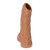 Телесная открытая насадка-реалистик с подхватом мошонки Nude Sleeve S - 10 см. - KOKOS - в Новомосковске купить с доставкой