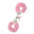 Металлические наручники с розовой меховой опушкой METAL HANDCUFF WITH PLUSH PINK - Dream Toys - купить с доставкой в Новомосковске