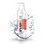 Возбуждающий гель-лубрикант SPLASHGLIDE HOT STIMULATIVE - 330 мл. - Splashglide - купить с доставкой в Новомосковске
