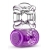 Фиолетовое эрекционное виброкольцо One Night Stand Vibrating C-Ring - Blush Novelties - в Новомосковске купить с доставкой