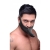 Черный кляп-страпон Masters Mini Face Fuck Strap-On - 14 см. - XR Brands - купить с доставкой в Новомосковске
