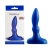Синий анальный стимулятор Beginners p-spot massager - 11 см. - Lola Games - в Новомосковске купить с доставкой