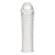 Текстурированная насадка на пенис Clear Textured Penis Enhancing Sleeve Extension - 16,5 см. - BlueLine - в Новомосковске купить с доставкой