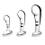 Набор из 3 стальных стимуляторов простаты Stainless Steel P-spot Training Set - b-Vibe - в Новомосковске купить с доставкой