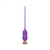 Фиолетовый тонкий стимулятор Nipple Vibrator - 23 см. - I-MOON - купить с доставкой в Новомосковске