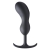 Черный массажер простаты с утяжелителями Premium Silicone Weighted Prostate Plug XL - 20,8 см. - XR Brands - в Новомосковске купить с доставкой