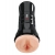 Телесный мастурбатор-вагина в черной колбе Super Luscious Lips XXL - Pipedream - в Новомосковске купить с доставкой