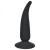 Чёрная анальная пробка P-spot Teazer Black - 12,2 см. - Lola Games - в Новомосковске купить с доставкой