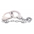 Наручники из металла с длинной цепочкой CHROME HANDCUFFS METAL HANDCUFFS W. KEY - NMC - купить с доставкой в Новомосковске