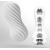 Мастурбатор FLEX Silky White с мягким рельефом - Tenga - в Новомосковске купить с доставкой