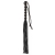 Чёрная мини-плеть из резины Rubber Mini Whip - 22 см. - Blush Novelties - купить с доставкой в Новомосковске