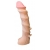 Насадка REAL Standard со спиралевидным узором - 19 см. - LOVETOY (А-Полимер) - купить с доставкой в Новомосковске