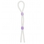 Прозрачное эрекционное кольцо-лассо SILICONE LASSO COCK RING DUAL BEADS - NMC - в Новомосковске купить с доставкой