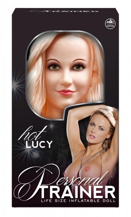 Надувная кукла с вибрацией и 2 любовными отверстиями Hot Lucy Lifesize Love Doll - NMC - в Новомосковске купить с доставкой