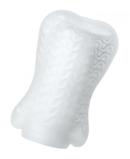 Белый мастурбатор A-Toys Pocket Wavy - A-toys - в Новомосковске купить с доставкой